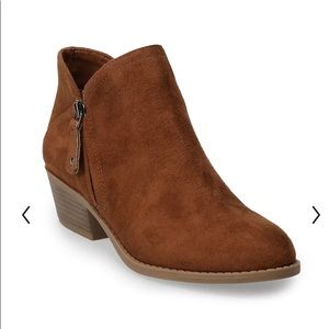 Cognac Ankle Boots